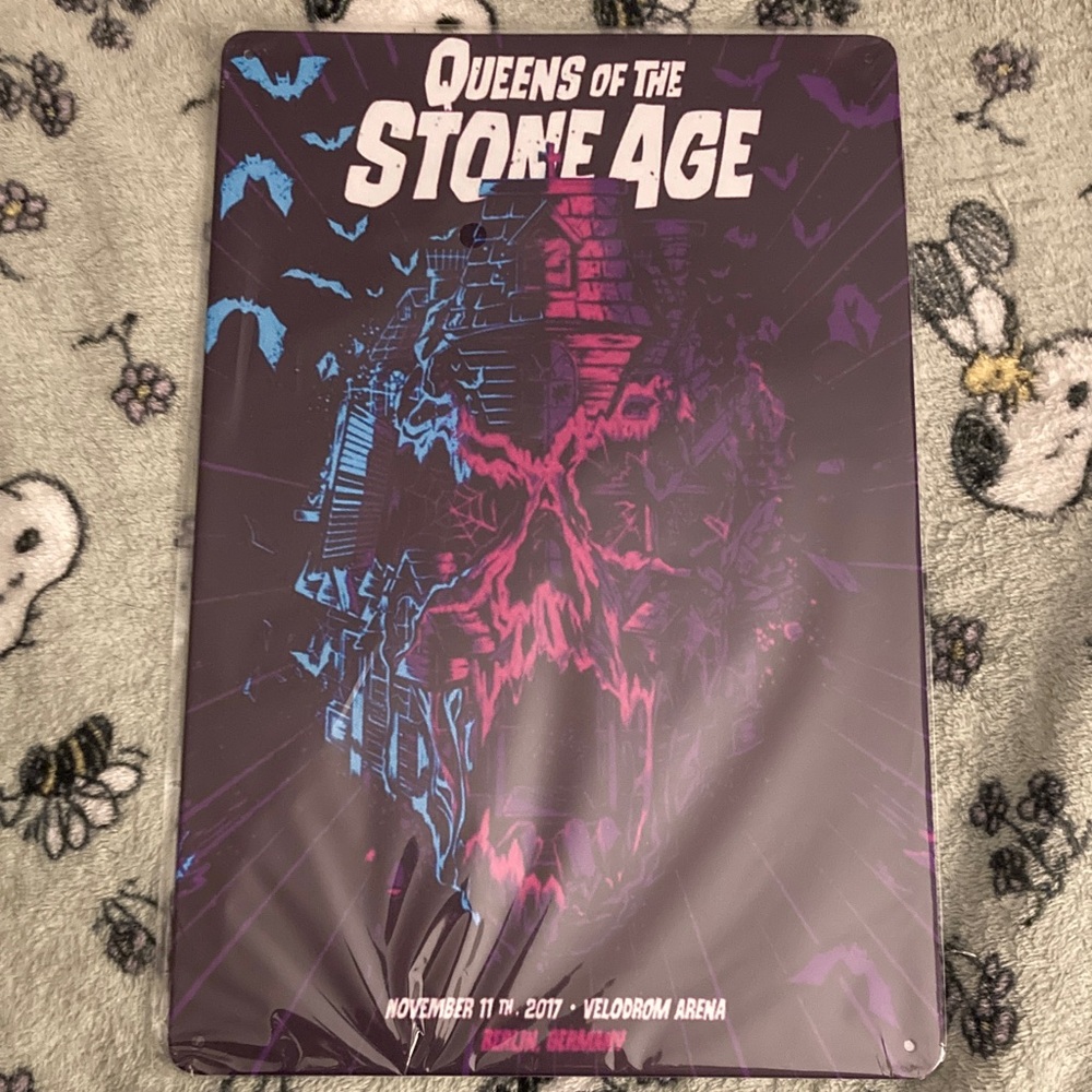 Queens of the Stone Age metal sign wall art Germany skull
